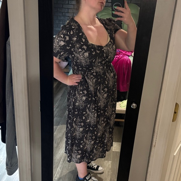 Disturbia Thalia Floral Print Midi Dress - Picture 3 of 7